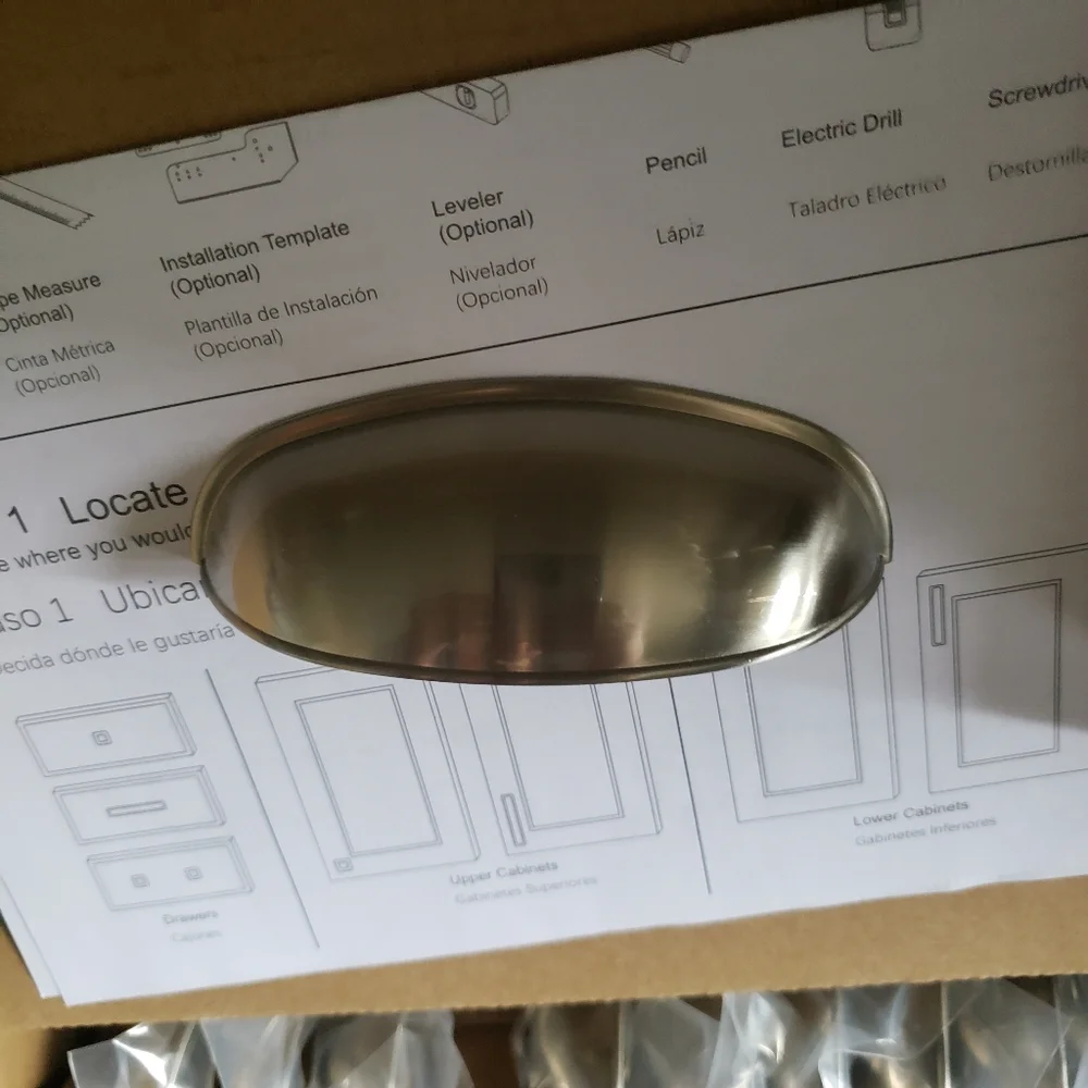 New Everbilt 20 PACK SET Bin Cup Drawer Hardware kitchen Bin Cabinet Kitchen
